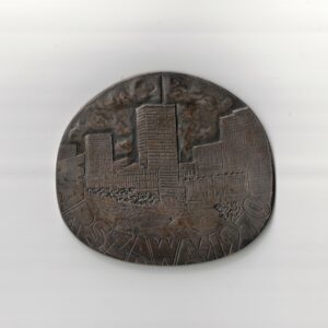 Warszawa 1970 - Ściana Wschodnia.