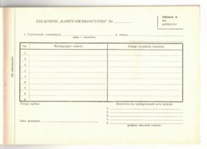 Karta Gwarancyjna i Instrukcja Użytkowania Mieszkania