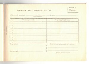 Karta Gwarancyjna i Instrukcja Użytkowania Mieszkania