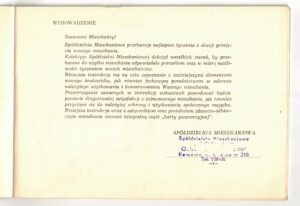 Karta Gwarancyjna i Instrukcja Użytkowania Mieszkania